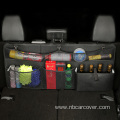 Car Trunk Backseat Organizer Leather Car Organizer Foldable